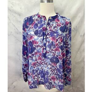 Isabel Marant Etoile Blouse M 36 Tunic Top Womens Maria Floral Printed Cotton
